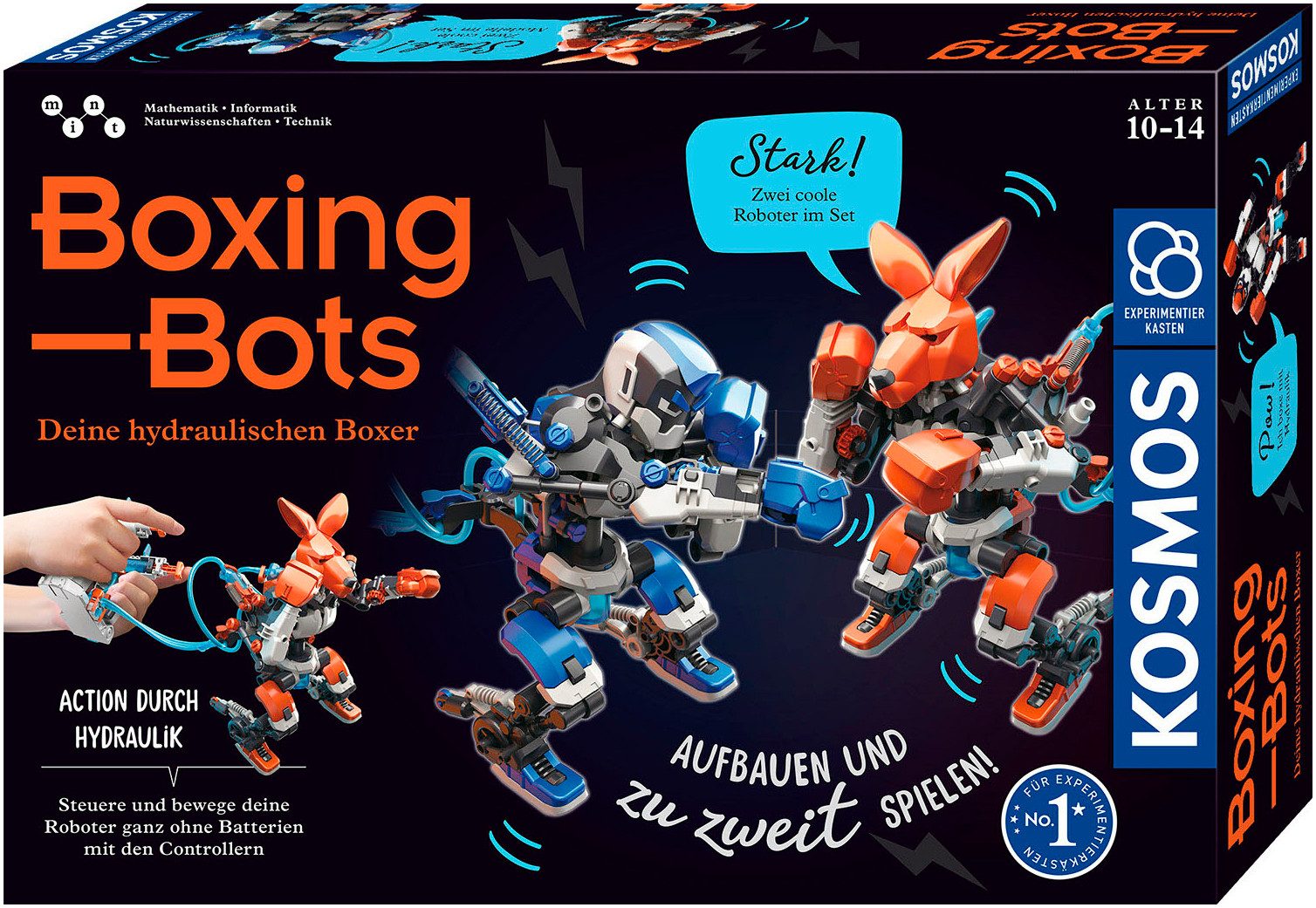 Experimentierkasten Boxing Bots - Deine hydraulischen Boxer