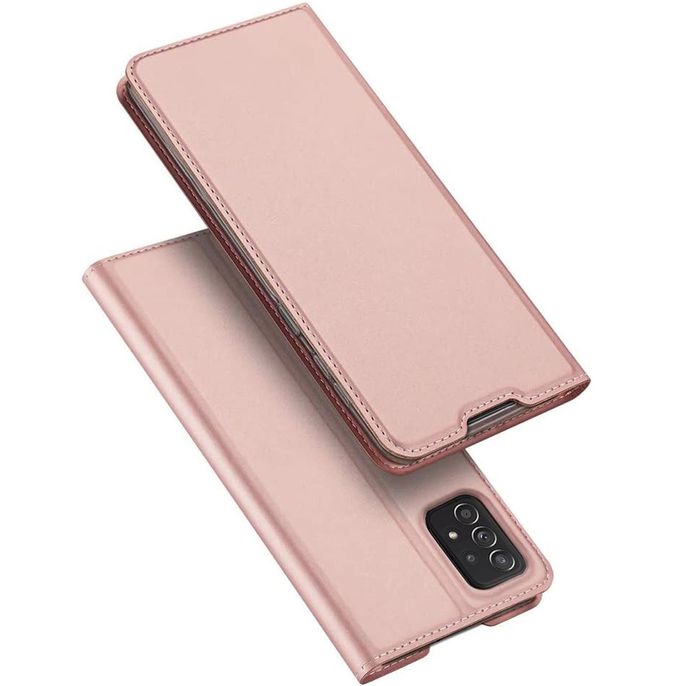 CoolGadget Handyhülle Magnet Case Handy Tasche für Samsung Galaxy A33 5G 6,5 Zoll, Hülle Klapphülle Ultra Slim Flip Cover für Samsung A33 5G Schutzhülle