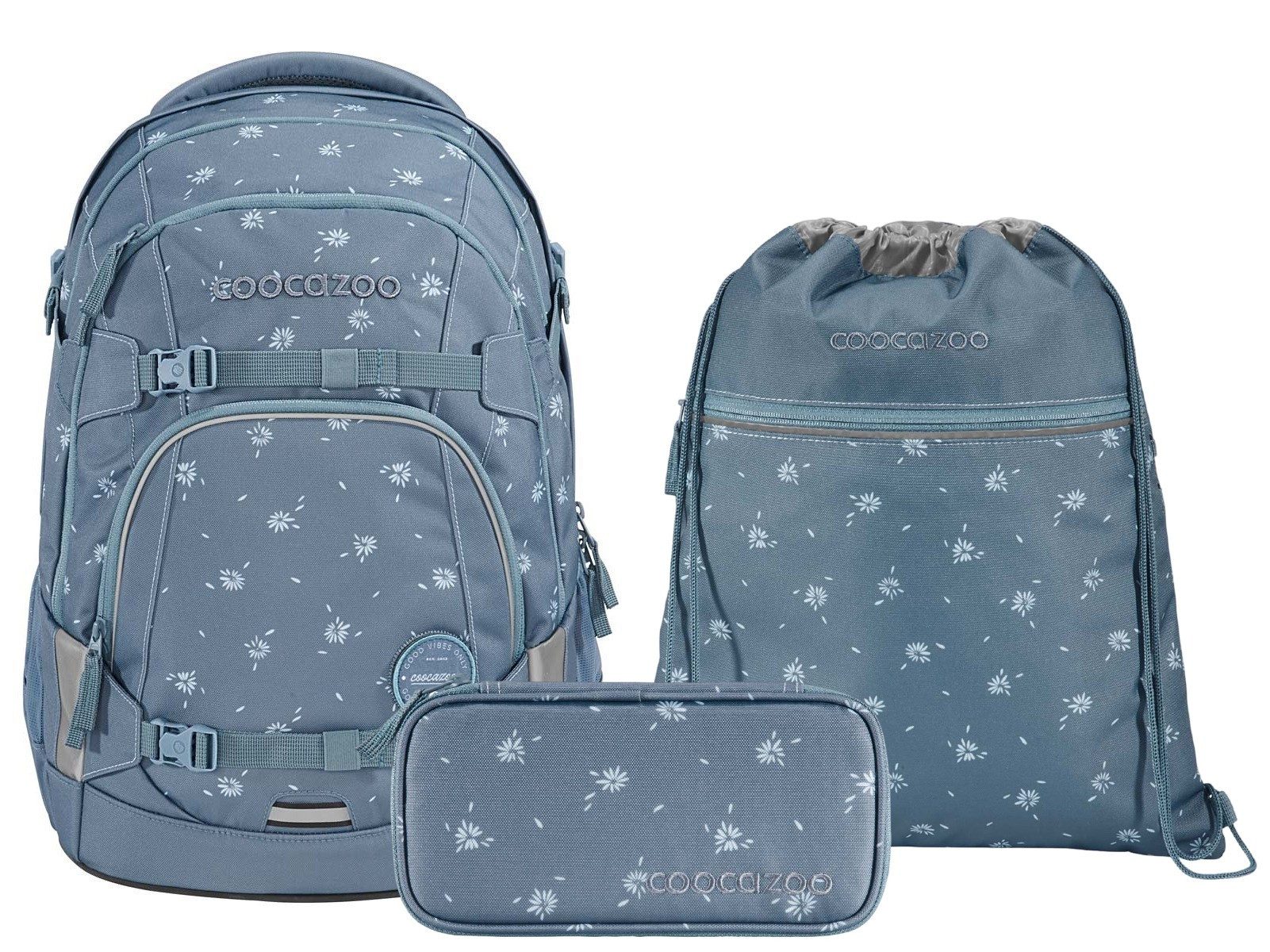coocazoo Schulranzen Schulrucksack-Set MATE Bloomy Daisy günstig online kaufen