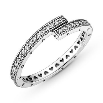 Pandora Fingerring PANDORA Damenring aus 925er Silber mit Zirkonia