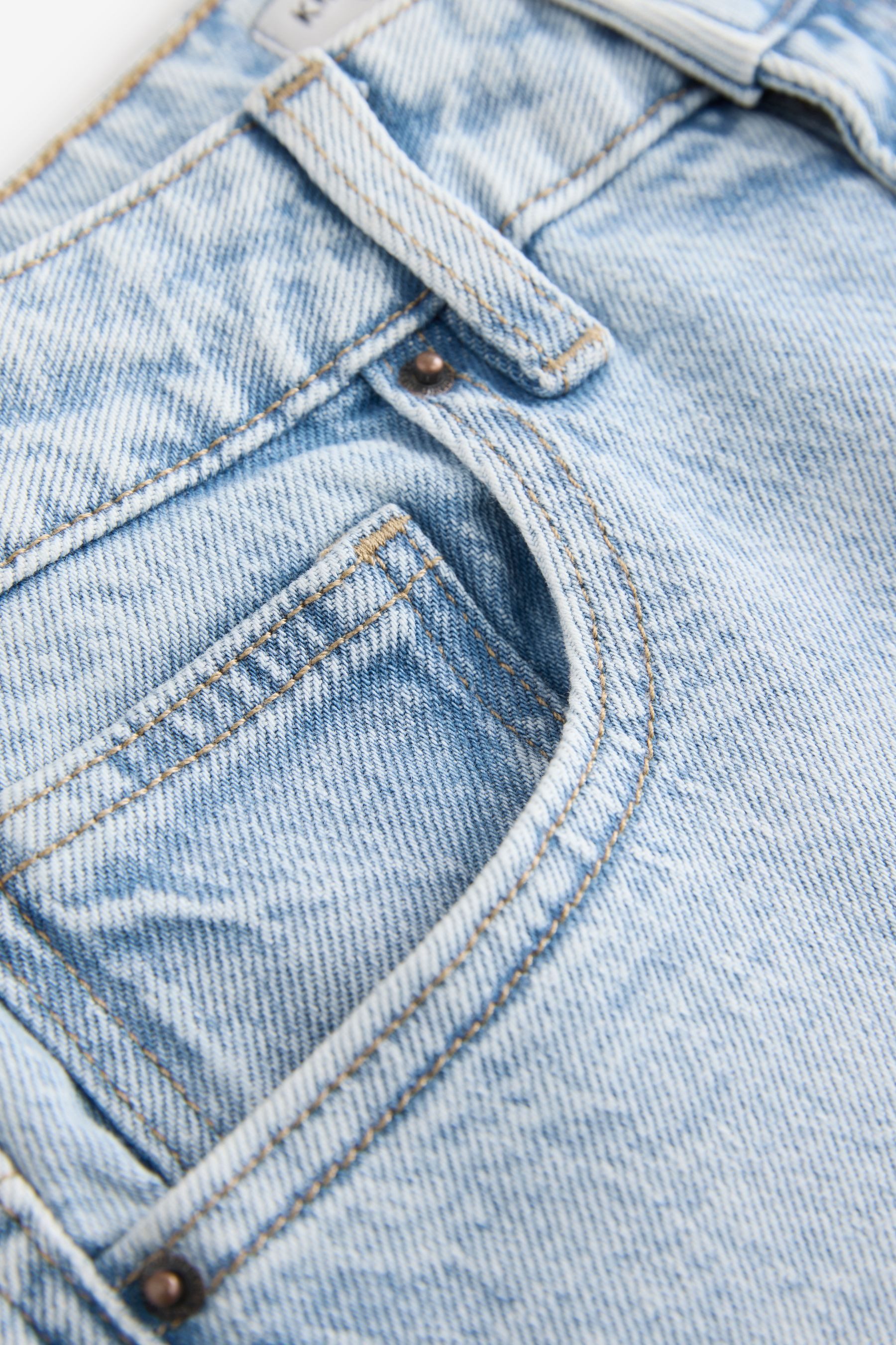 Next Bermudas Knielange Denim-Bermudashorts (1-tlg)