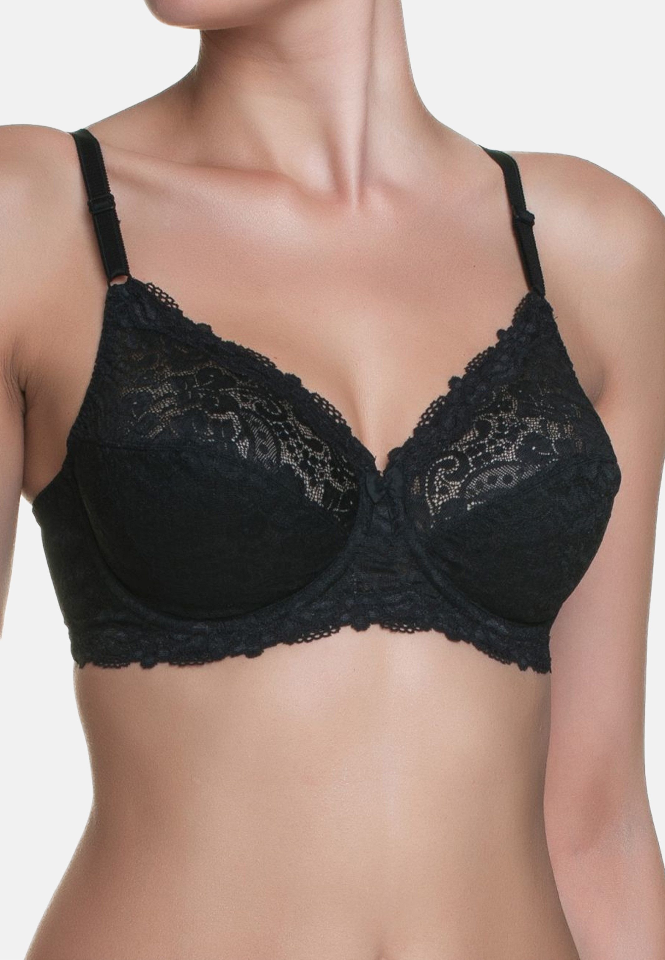 Triumph Bügel-BH Compliment W (1-tlg) Bügel-BH - Leicht transparent - Aus eleganter Spitze