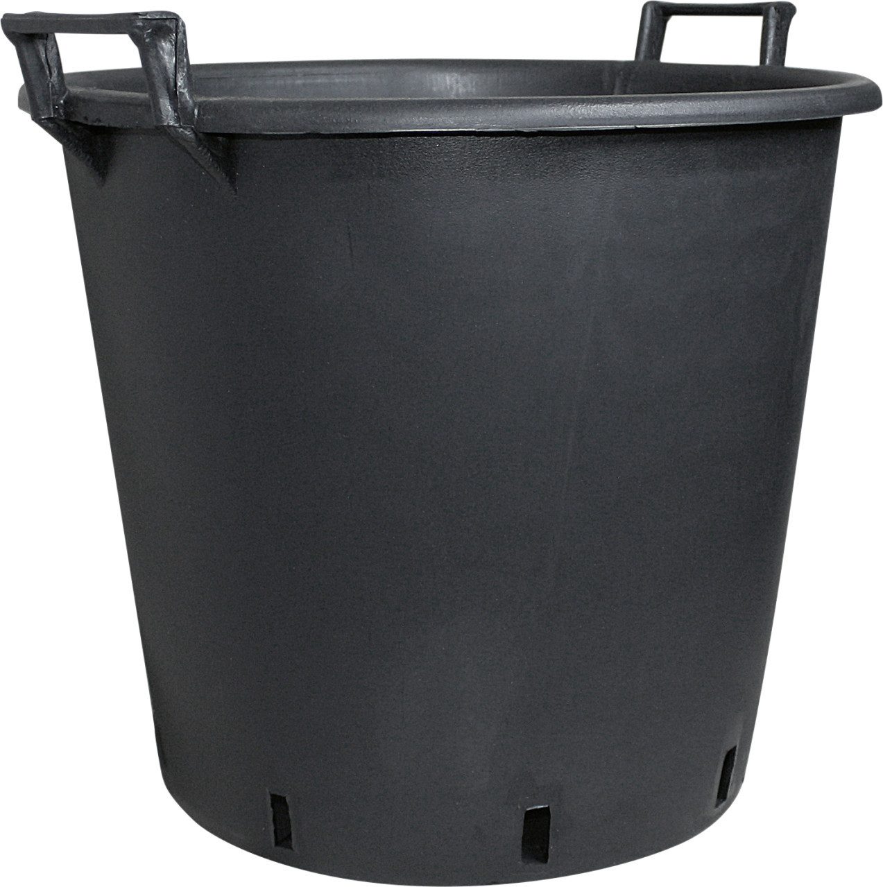 Geli Pflanzkübel Geli Pflanzcontainer Ø 50 x 50 cm schwarz