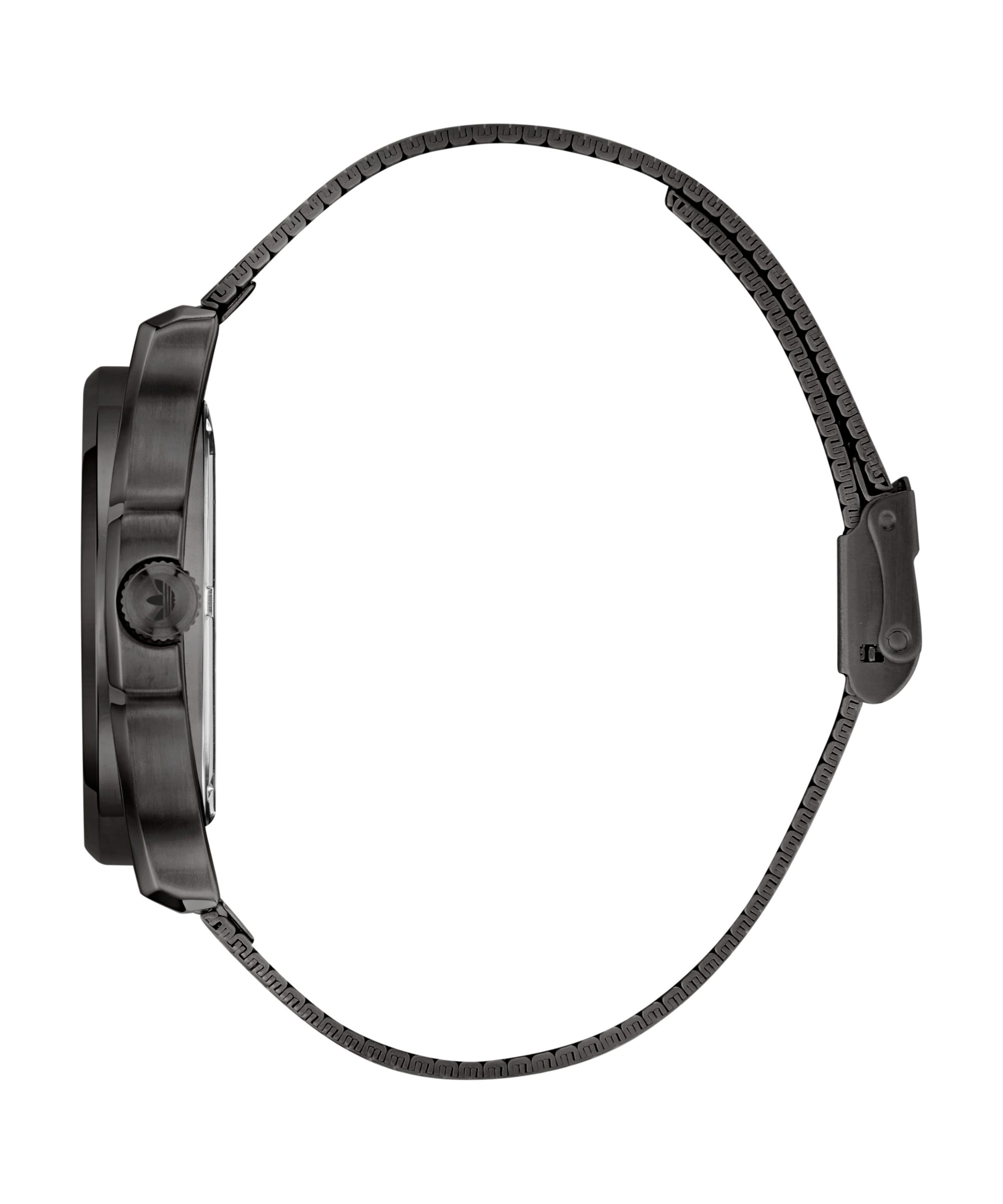 adidas Originals Quarzuhr EXPRESSION THREE AOFH255042I, Armbanduhr, Herrenuhr, Damenuhr, Edelstahlarmband, Leuchtzeiger