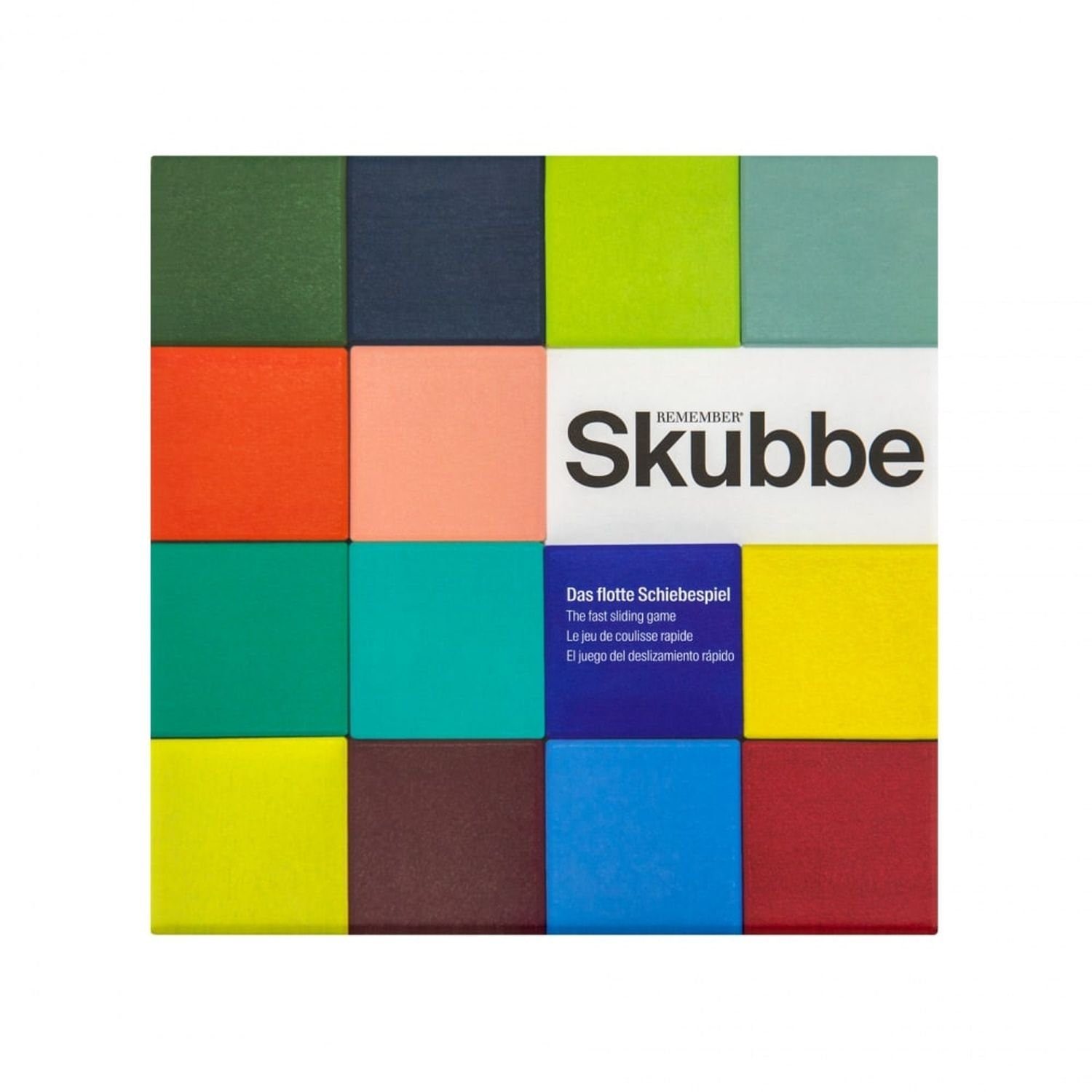 Remember Spiel Spiel: Skubbe - Das flotte Schiebespiel, Spiel: Skubbe - Das flotte Schiebespiel, Holz, mehrfarbig