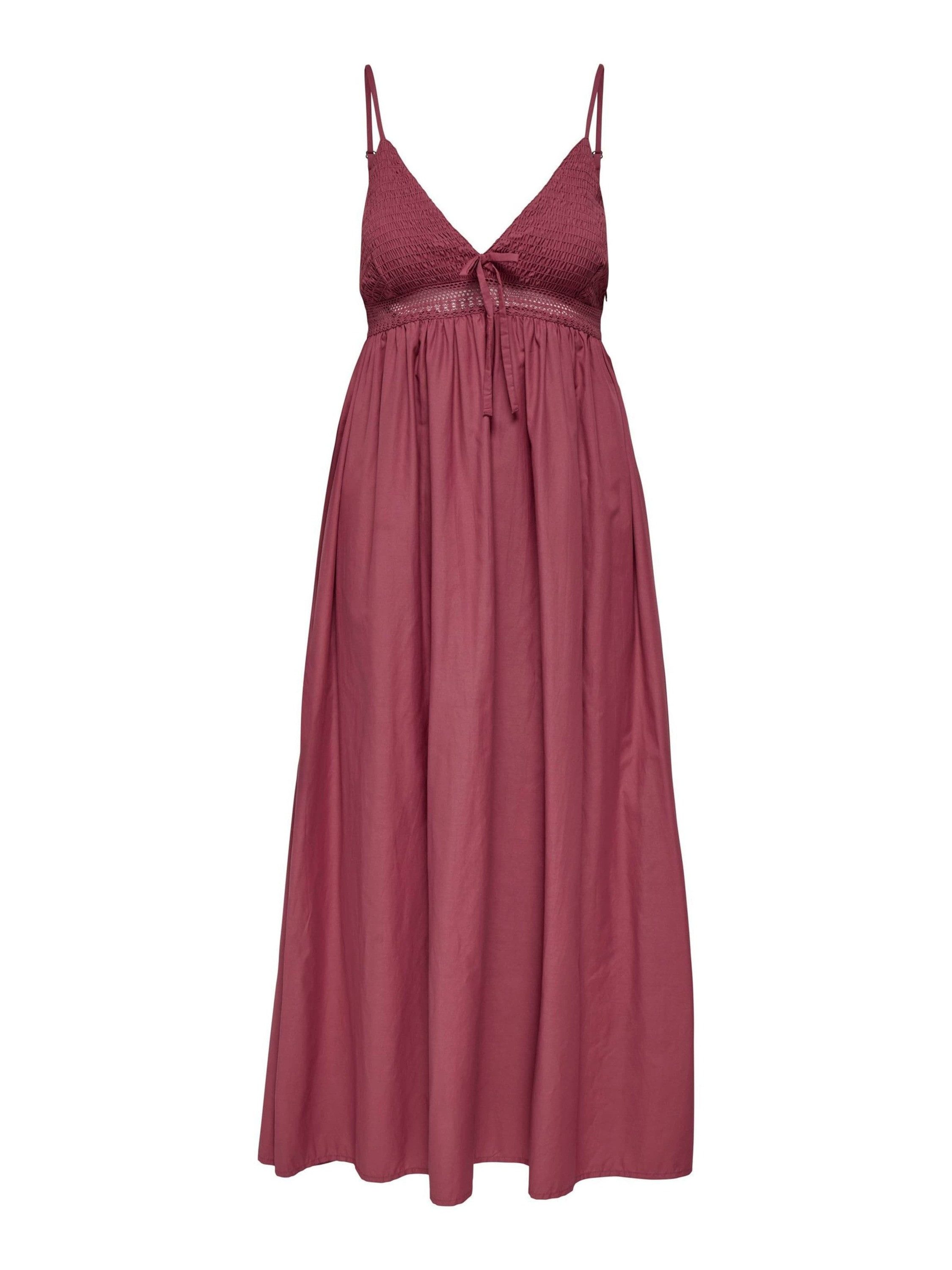 ONLY Maxikleid ONLBriar (1-tlg) Drapiert/gerafft