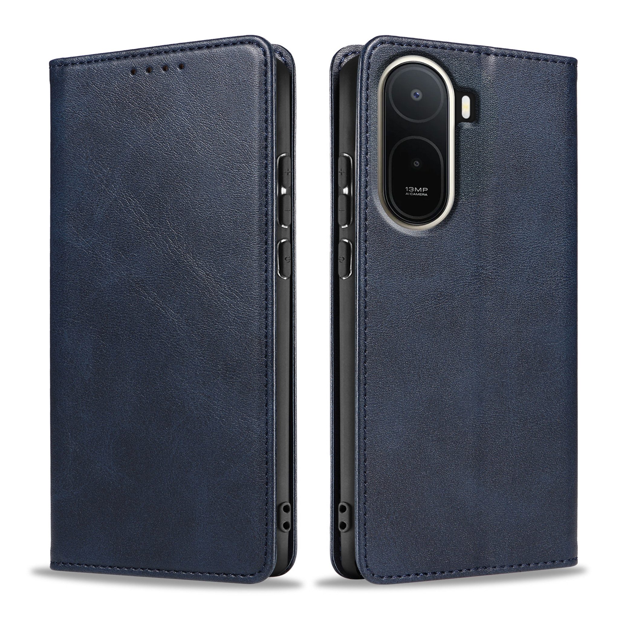Tec-Expert Handyhülle Tasche Handy Klapp Hülle für Xiaomi Redmi A7 Pro 6.9 Zoll, 6.9, Cover Klapphülle Case mit Kartenfach Geldfach aufstellbar