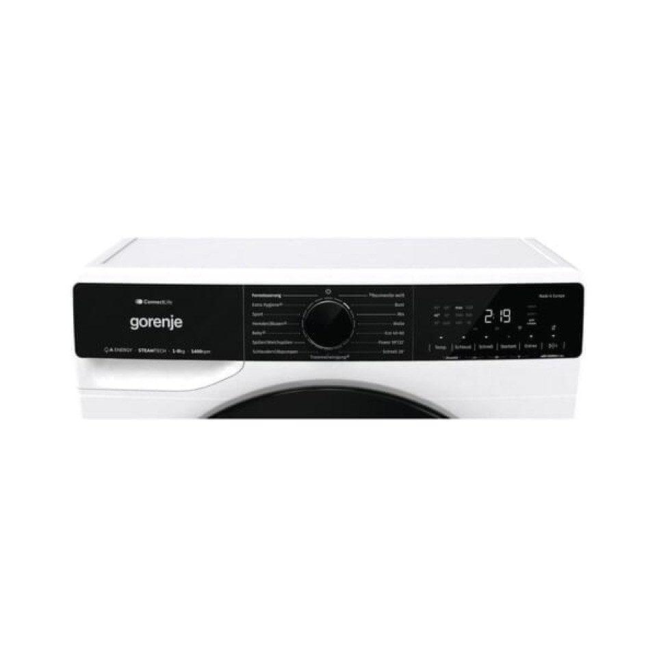 GORENJE Waschmaschine G600 WPNA84SATSWIFI, 8 kg, 1400 U/min, App-Steuerung – Bild 3 von 3