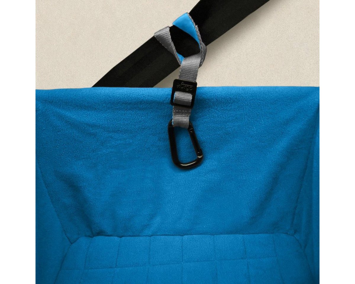 Thumbnail - kurgo Tier-Autobett Autositz Heather Booster Seat blau/anthrazit