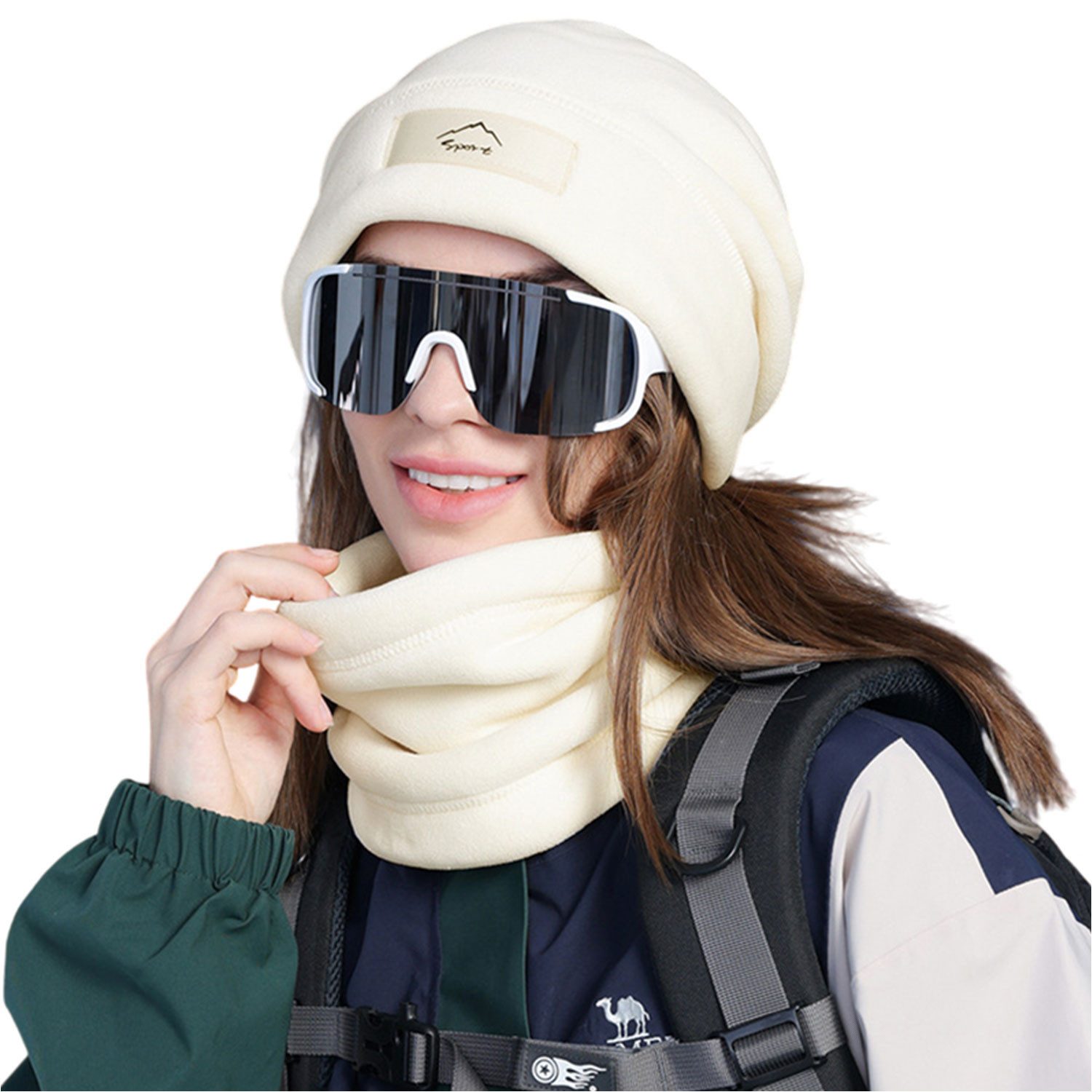 Refttenw Mütze & Schal Hut und das Schal-Set, gefüttert, Warm & Bequem,Unis günstig online kaufen