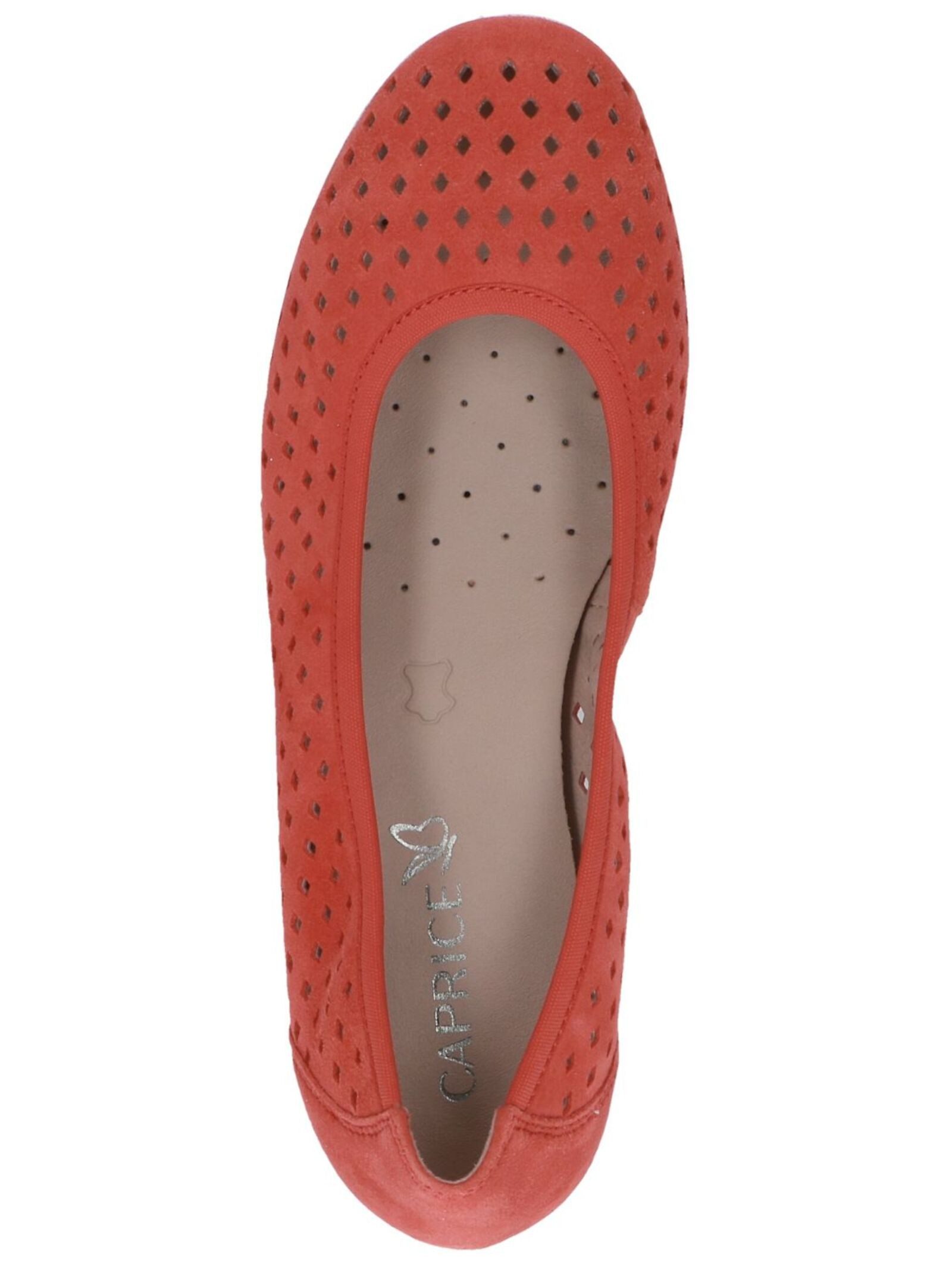 Caprice Caprice Ballerinas Veloursleder Ballerina