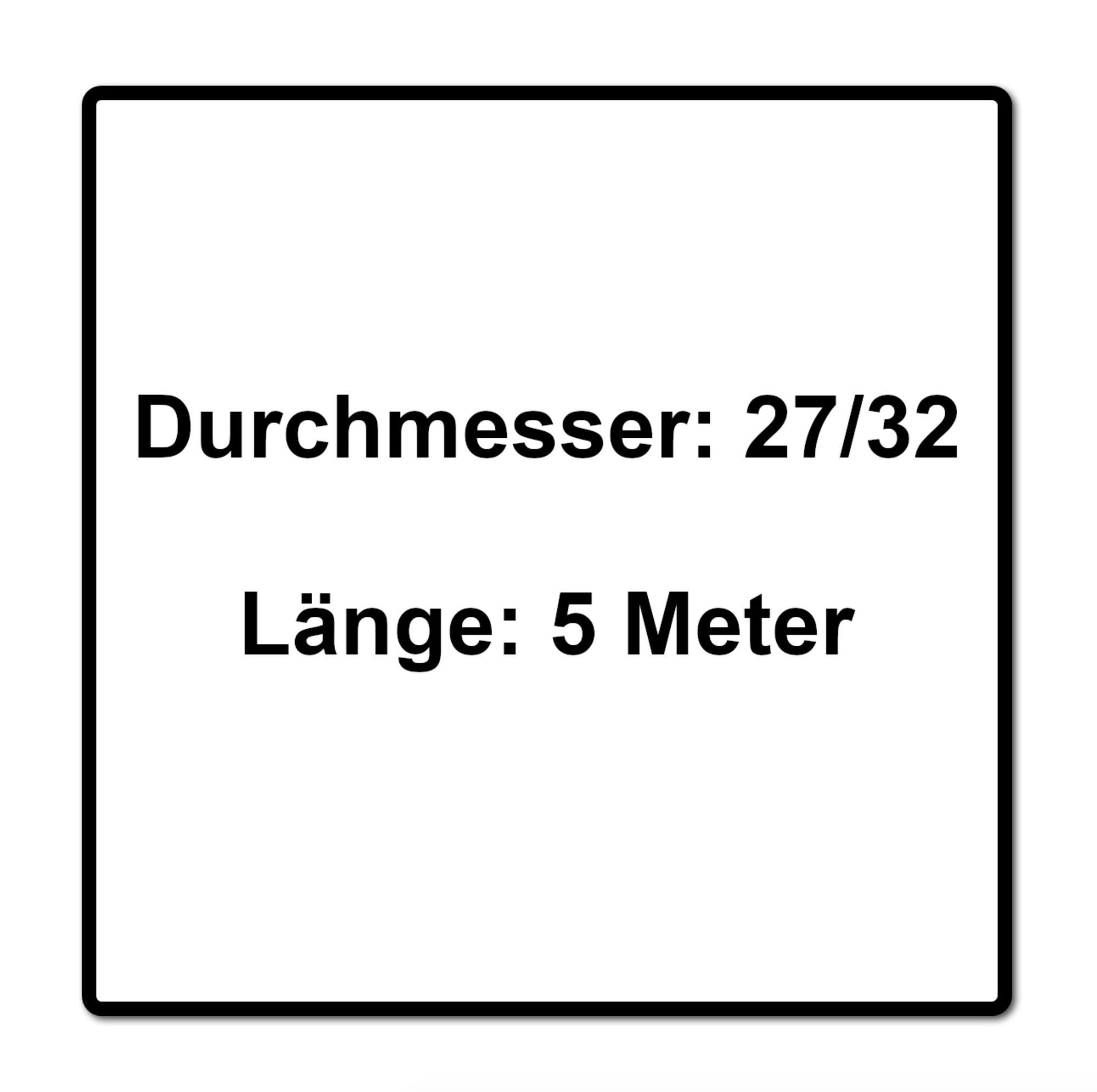 FESTOOL Saugschlauch D27/32x5m-AS/CTR Saugschlauch konisch (204922) für CT 26/36/48 CT