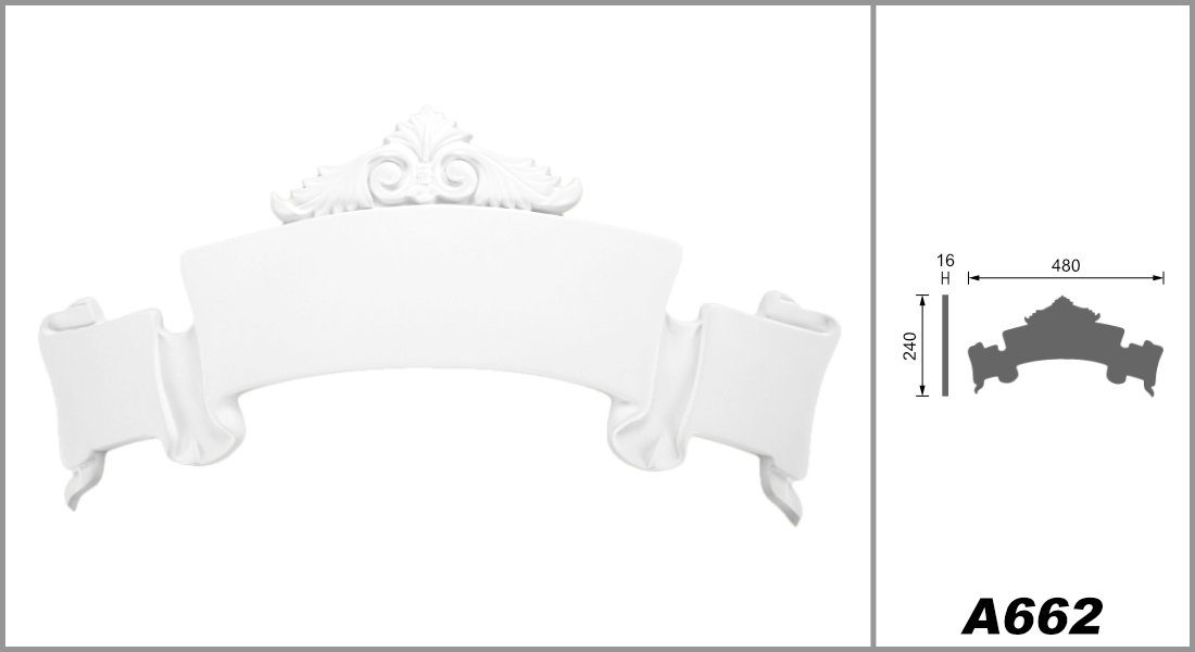Grand Decor Wanddekoobjekt A662 (Ornament aus günstig online kaufen