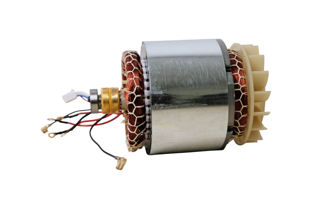 DeTec. Генераторы 3 kW Spule für 3-Phasen Генераторы 6,5 - 7 PS, 400 V, Stator Rotor