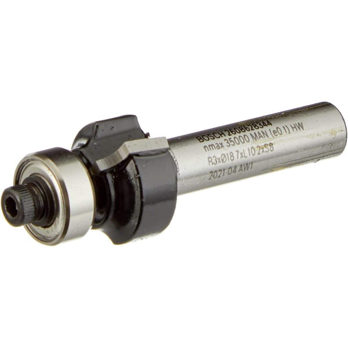 Bosch Professional Abrundfräser Abrundfräser for Wood Holz, Radius 6 mm,Arbeits länge 13,5 mm