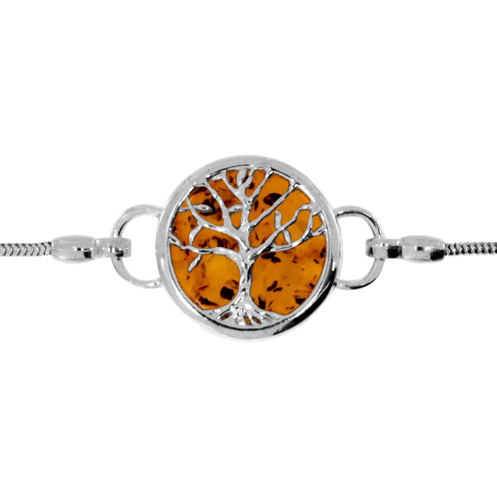 OSTSEE-SCHMUCK Armband Ostsee-Schmuck Armband Lebensbaum 16 mm Armband Lebensbaum 16 mm