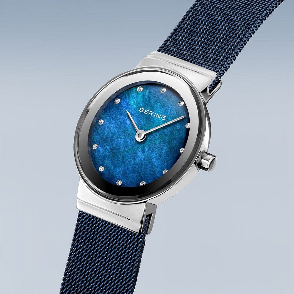 Bering Quarzuhr Bering Classic silber glänzend 10126-307 10126-307, Hochwertiges Produkt mit zeitlosem Design, sorgfältiger Verarbeitung