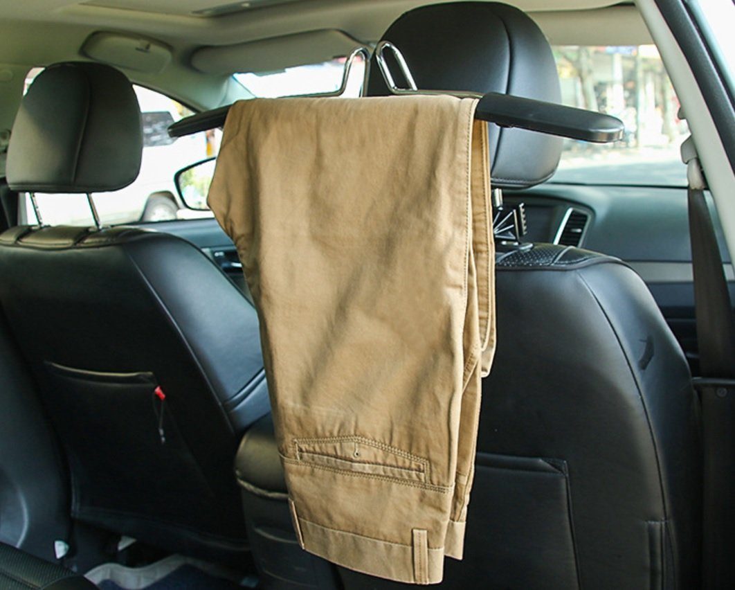 Autokleiderbügel Für Kopfstütze - Knitterfreie Kleidung Auf Reisen