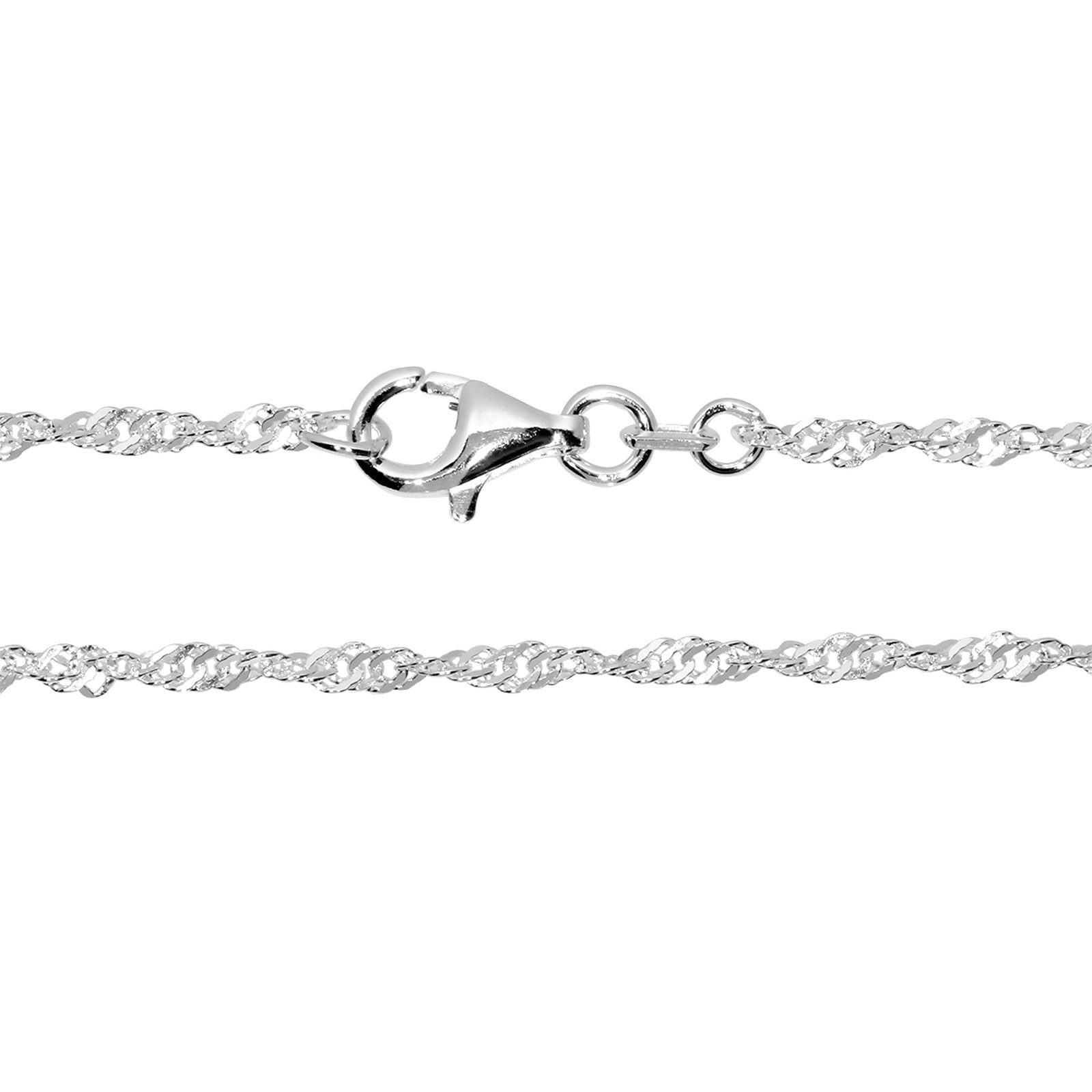 Silberkette - Singapur 1,8 mm - Silber 925/000 -