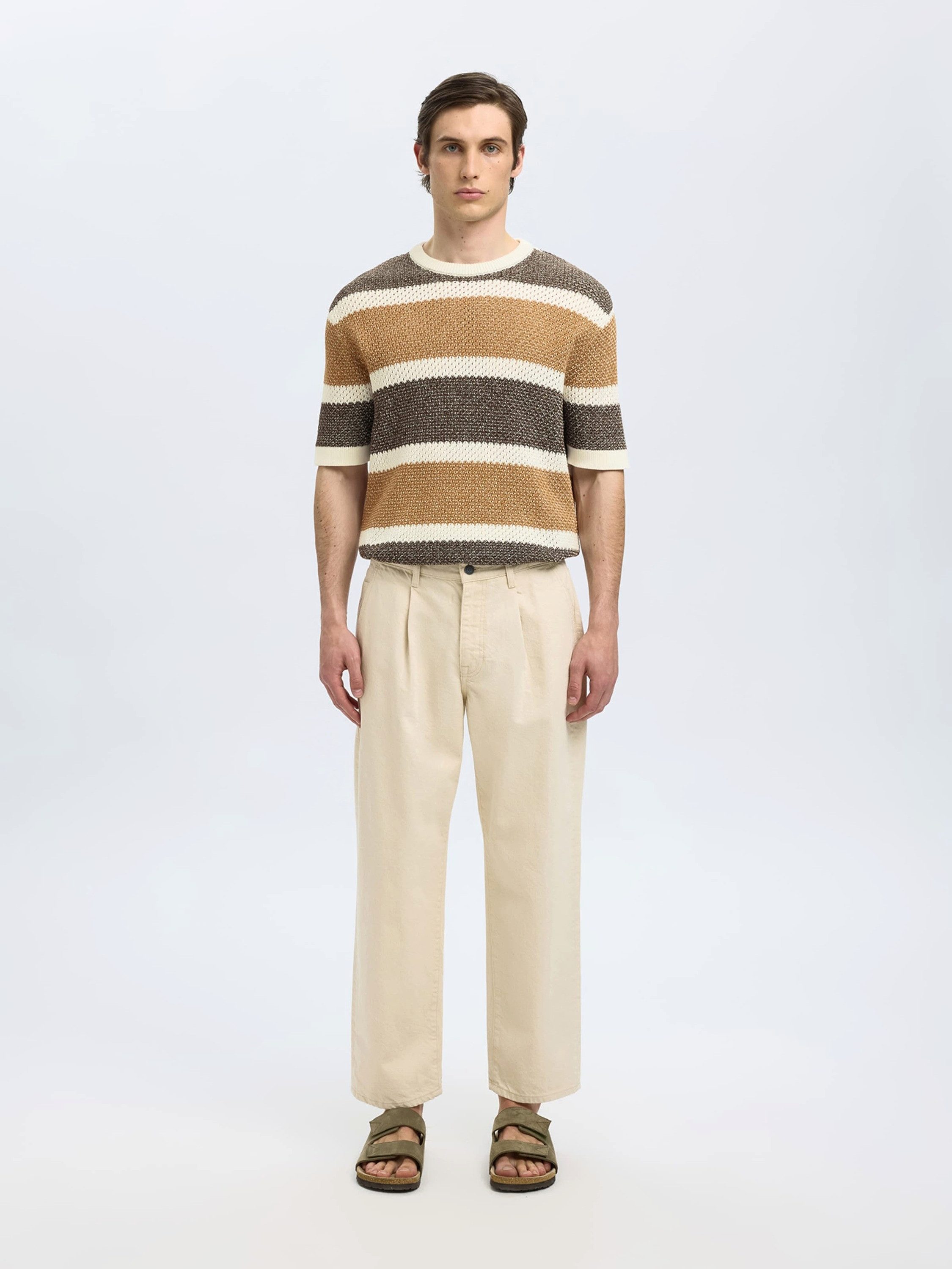 Selected Rundhalspullover SLHGINGER (1-tlg)