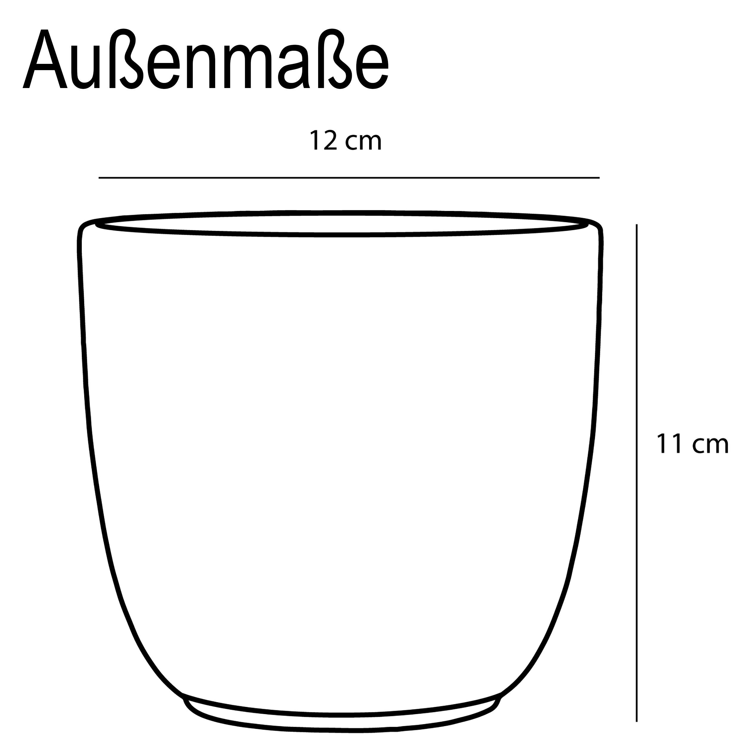 Annastore Übertopf Blumenübertopf - Keramik Übertopf günstig online kaufen