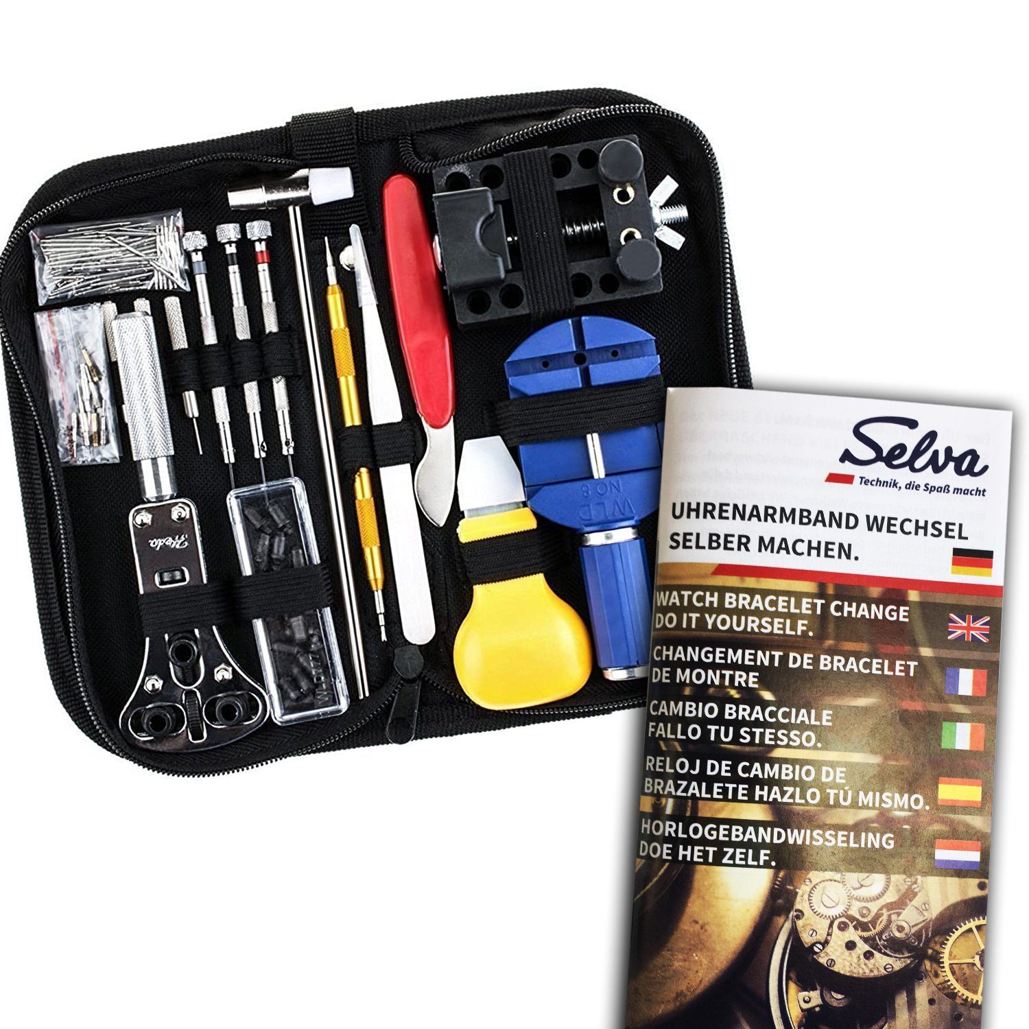 Selva Technik Werkzeugset Uhrmacher-Werkzeugset