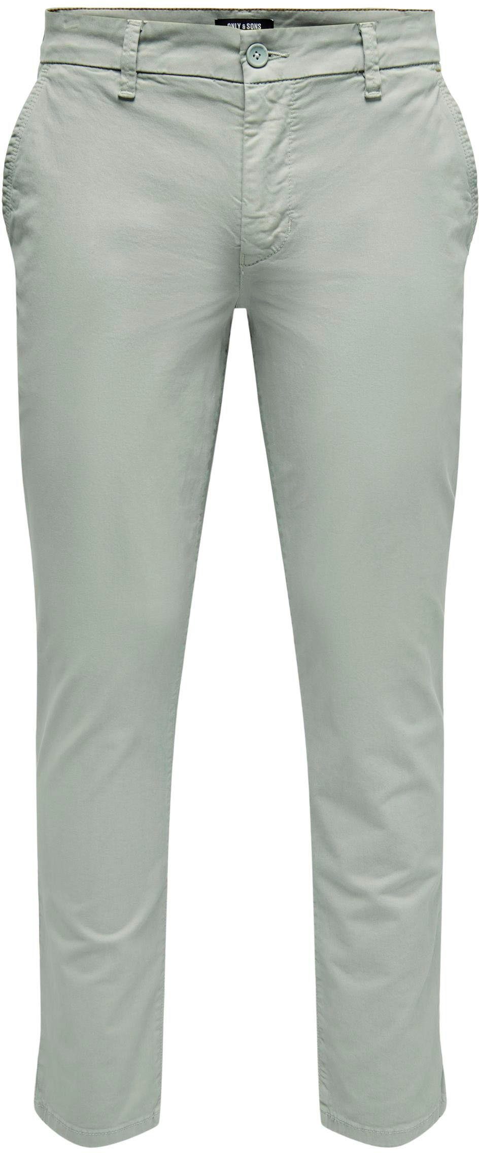 ONLY & SONS Chinohose 4-Pocket-Style im limestone