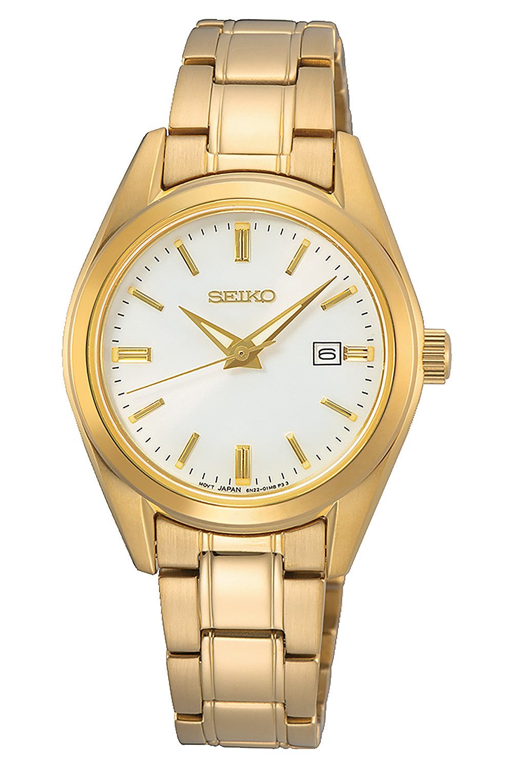 Quarzuhr Quarz Goldfarben