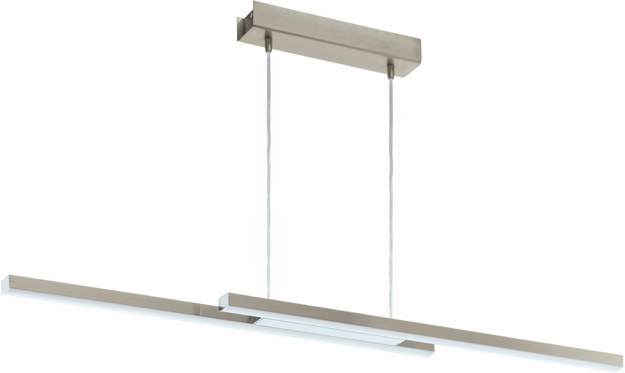 EGLO Hängeleuchte FRAIOLI-Z Hängelampe, ZigBee 3.0, Pendelleuchte, Disco-Modus, Bluetooth, CCT - über Fernbedienung, Dimmfunktion, Ein-/Ausschalter, Farbsteuerung, Farbwechsel, Memoryfunktion, Nachtlichtfunktion, RGB, Smart Home, Weckerfunktion, dimmbar über Fernbedienung, mehrere Helligkeitsstufen, LED fest integriert, warmweiß - kaltweiß, Timer, App/Sprachsteuerung Alexa, 105,5x120x120cm, exkl. Fernbedienung