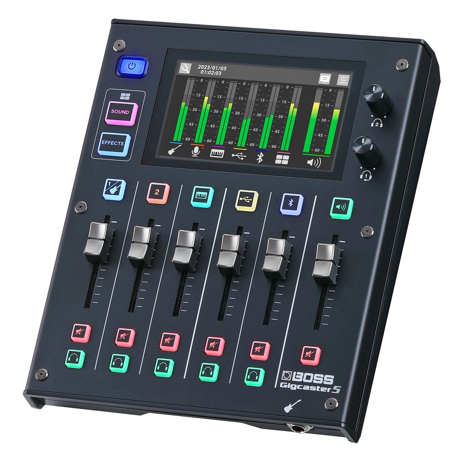 Mischpult Boss GCS-5 Gigcaster Audio Streaming Mixer