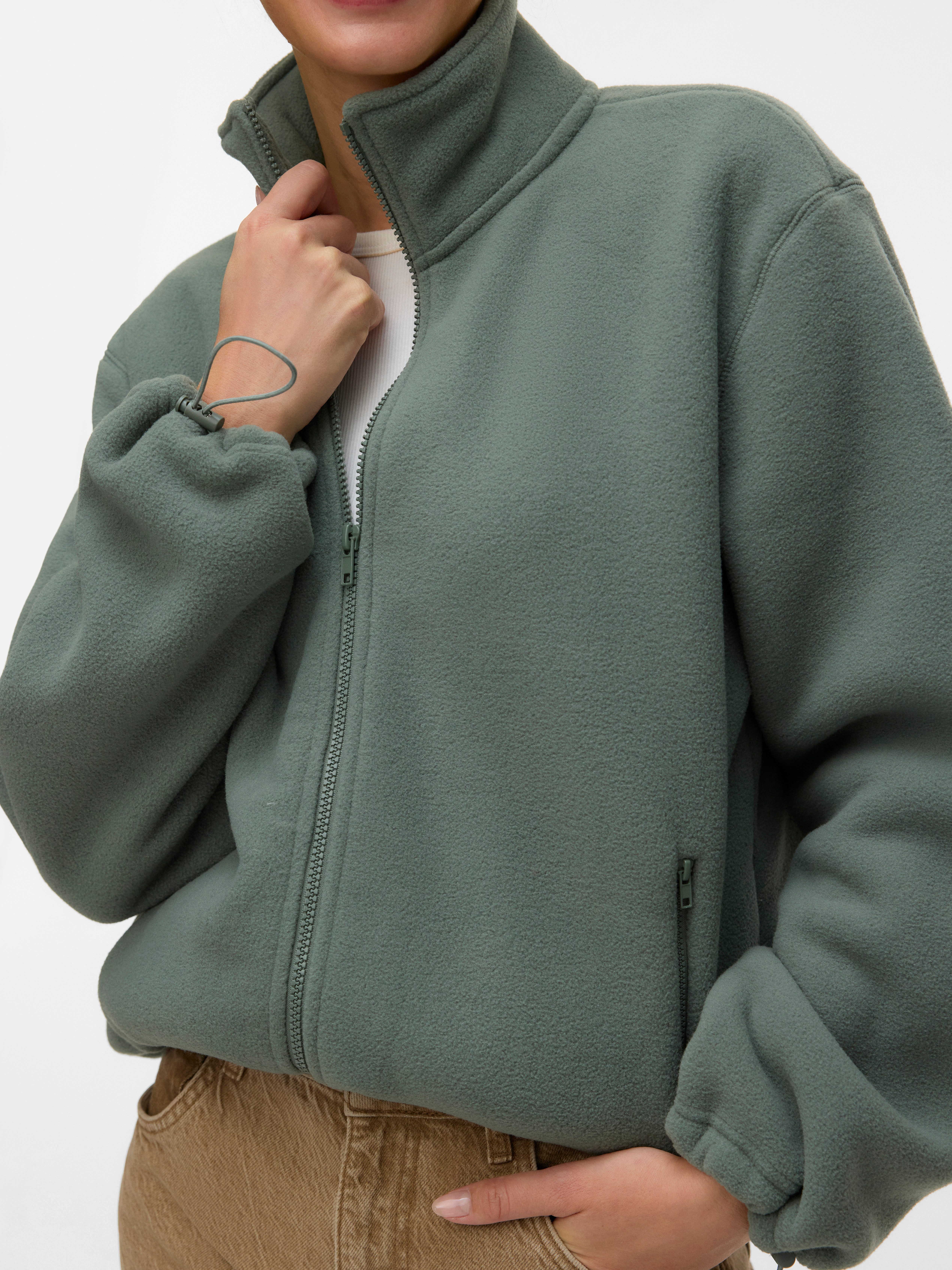 Vero Moda Fleecejacke VMJANNIE LS FLEECE ZIP JACKET EXP Kunstfaser