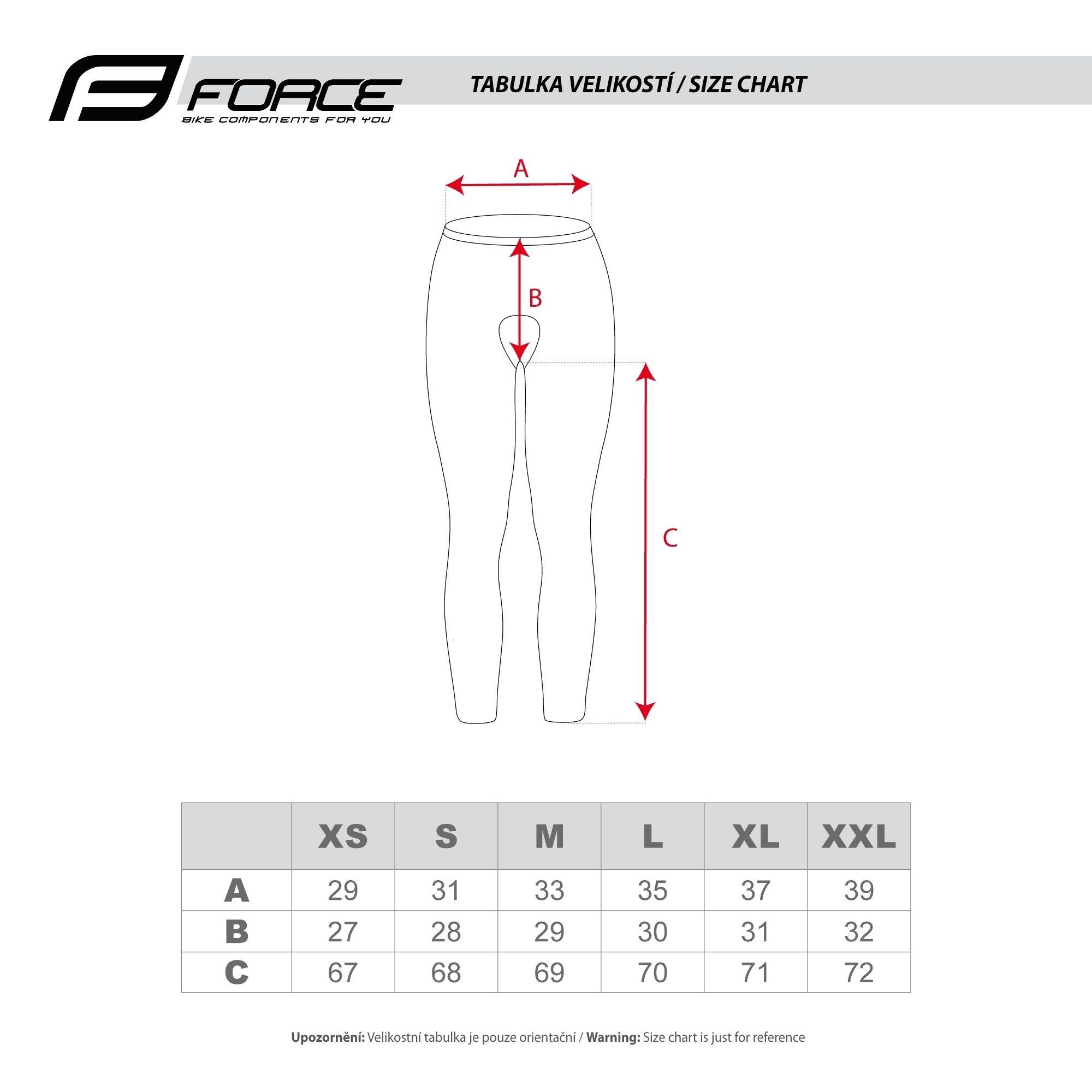 FORCE Fahrradhose Legging F RIDGE LADY mit Pad in grau schwarz 0 °C bis +10 °C %%%