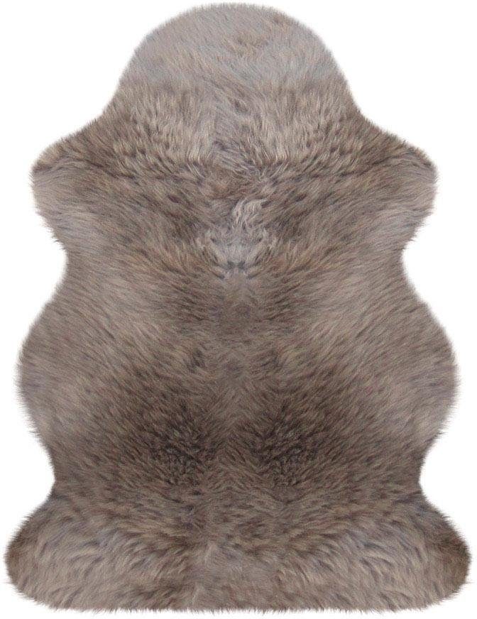 Heitmann Felle Fellteppich Lammfell farbig - Premium Qualität, fellförmig, Höhe: 70 mm, echtes Austral. Lammfell, besonders dicht & weich, verschiedene Größen