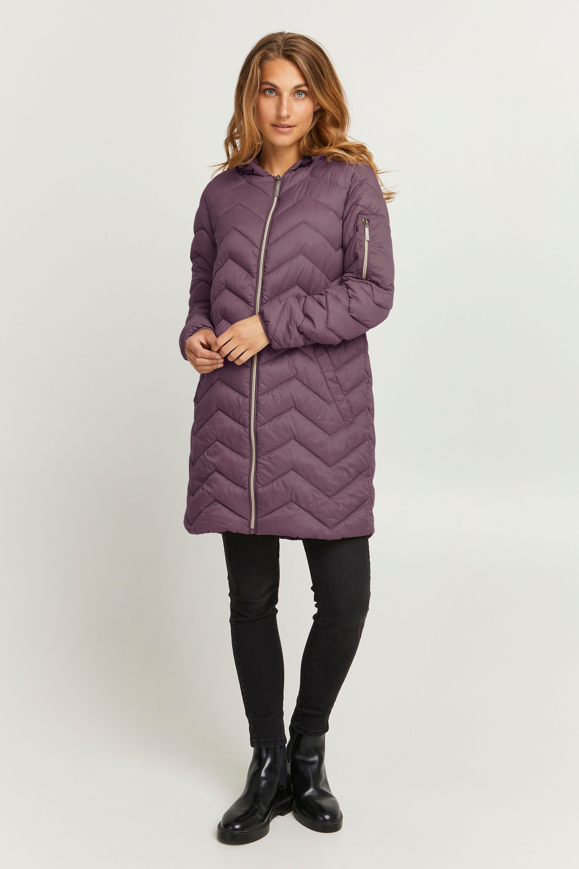 fransa Steppjacke Fransa FRBAPADDING 7 - Plum Outerwear 20610539 Black