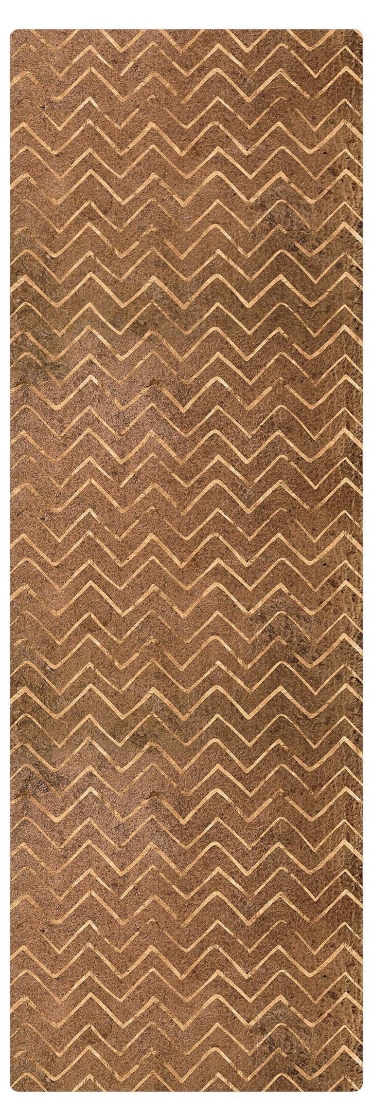Bilderdepot24 Läufer Kork Teppich Wohnzimmer Schlafzimmer Flur lang modern funktional