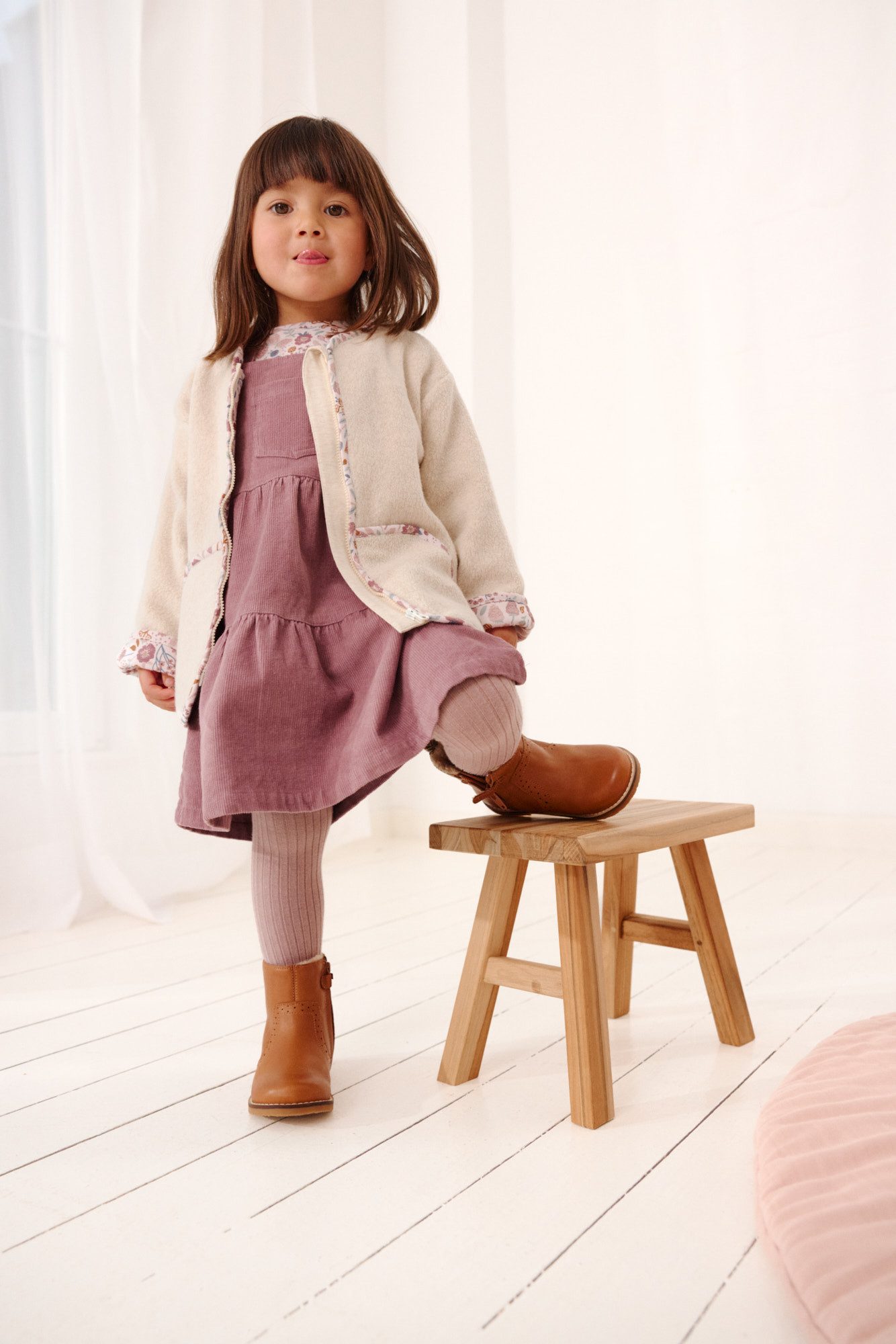 People Wear Organic Fleecejacke aus Bio-Baumwolle und recyceltem Polyester