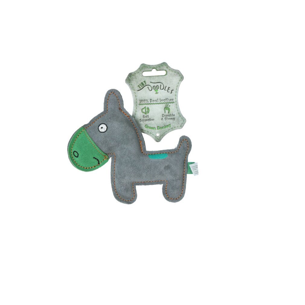 Thumbnail - Holland Animal Care Tierkuscheltier Tiny Doodles Donkey grün