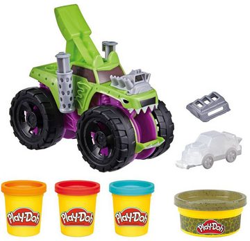 Hasbro Knete Play-Doh, Wheels Mampfender Monster Truck