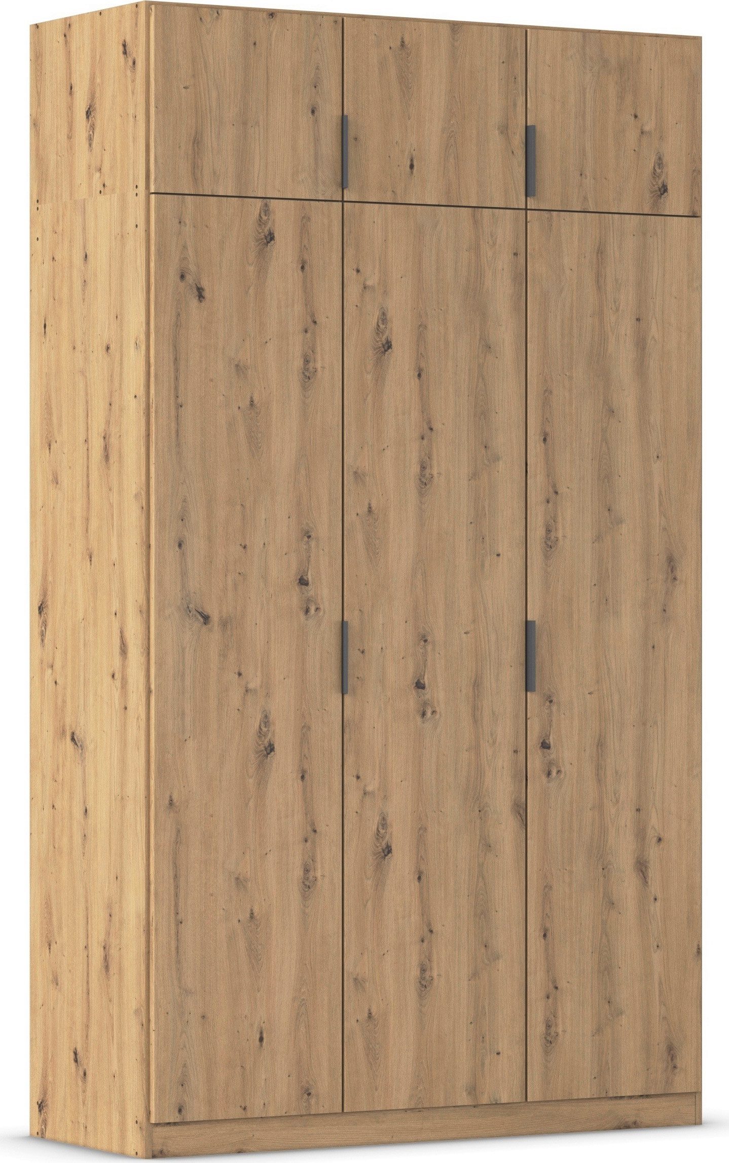 rauch Kleiderschrank Drehtürenschrank Schrank Garderobe Ankleide Schlafzimmer LAGOA (3 verschiedene Ausstattungen BASIC/CLASSIC/PREMIUM (inkl. SOFT-CLOSE) moderne Kantengriffe aus Metall, optional mit Aufsatz MADE IN GERMANY