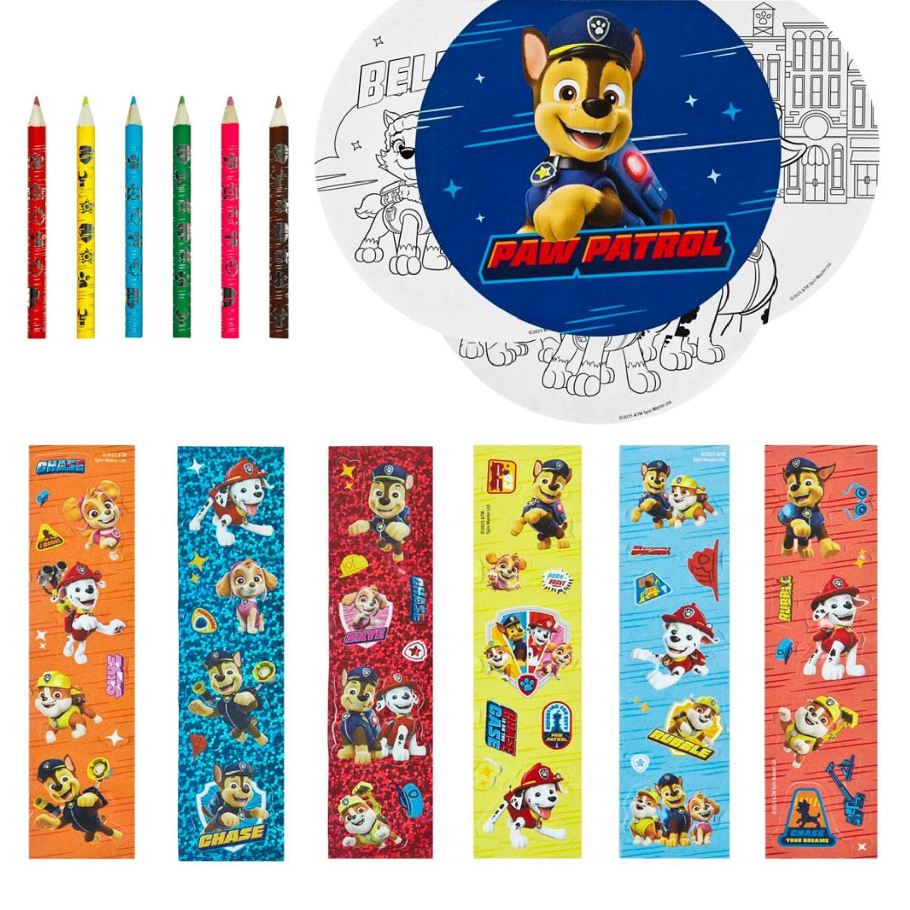 PAW PATROL Farbkasten Färbeset für Kinder für kreatives Malen und Basteln