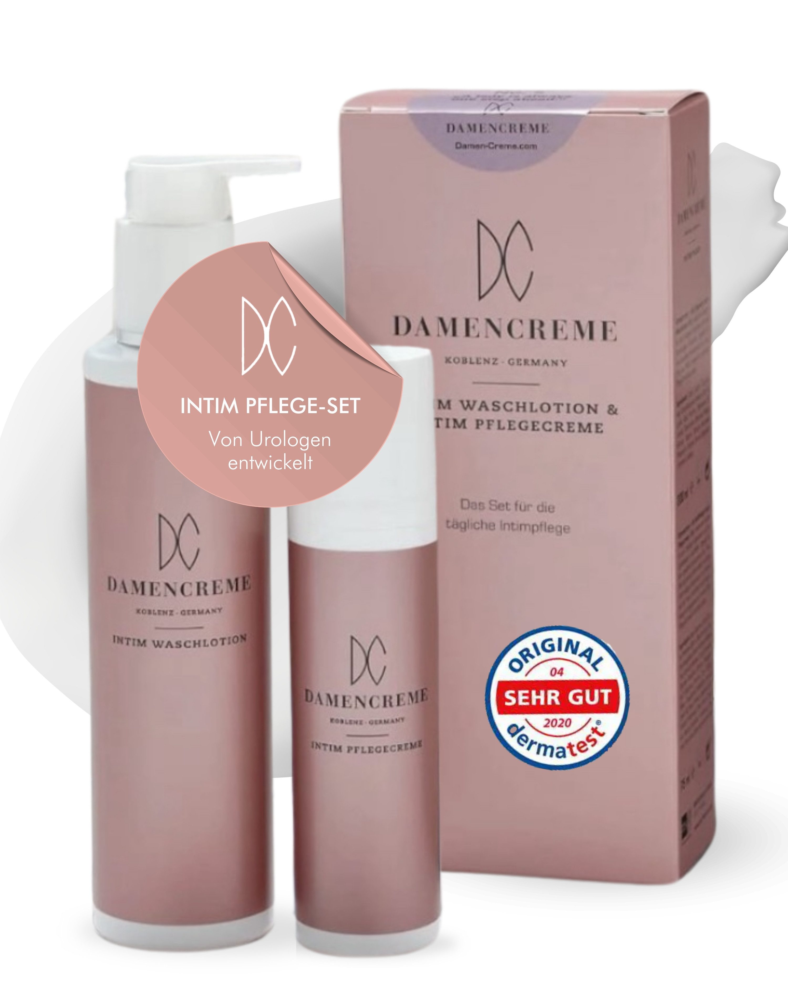Körperpflegemittel Damencreme Intimpflege-SET - Intimpflegecreme & Intimduschgel
