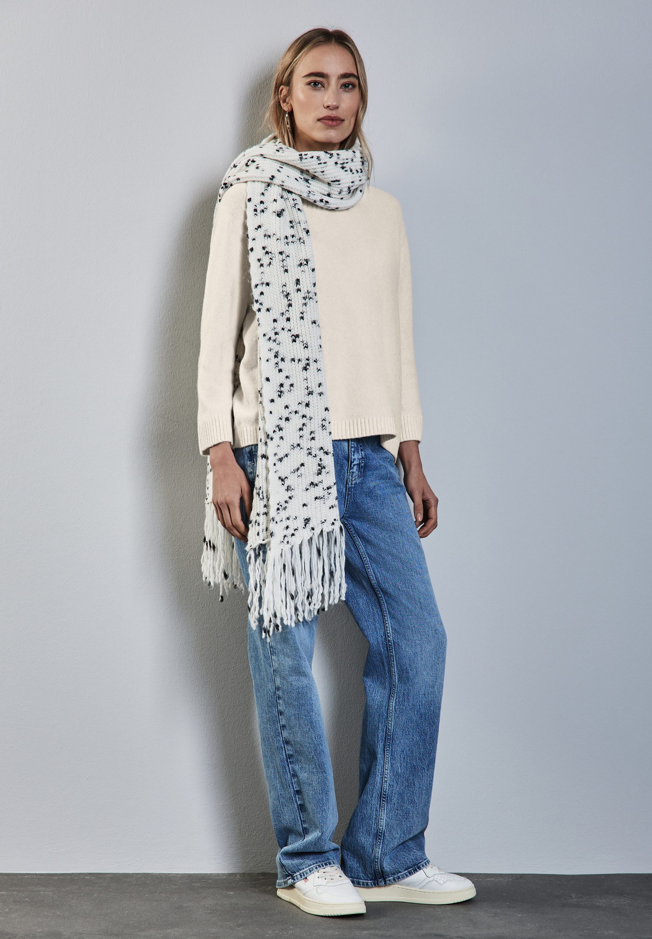 STREET ONE Strickpullover mit 3/4-Ärmeln