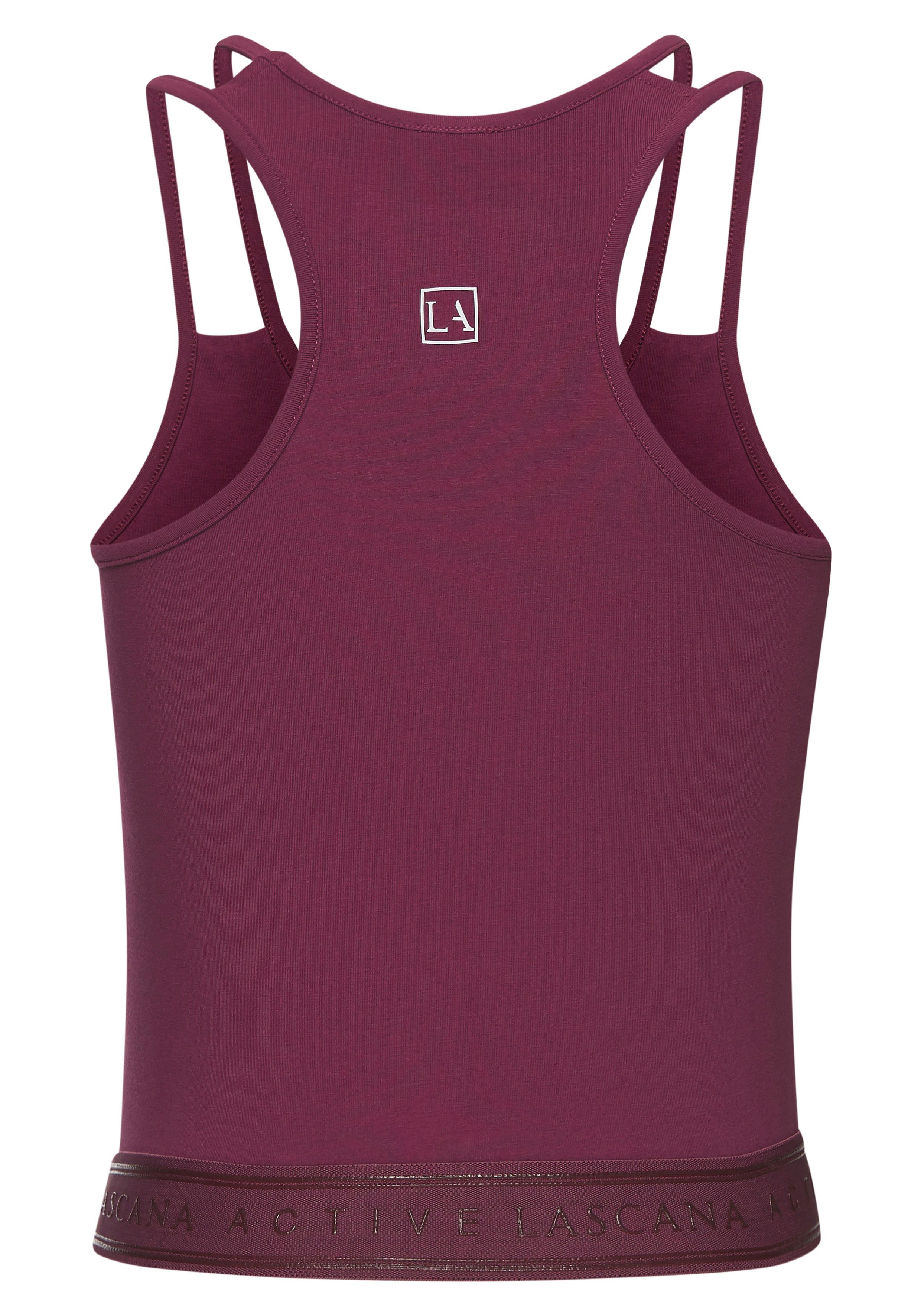 LASCANA ACTIVE Crop-Top mit Teilungsnaht