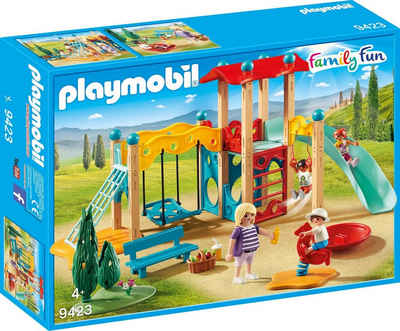 Playmobil® Spiel, PLAYMOBIL 9423 - Family Fun - Großer Spielplatz PLAYMOBIL 9423 - Family Fun - Großer Spielplatz