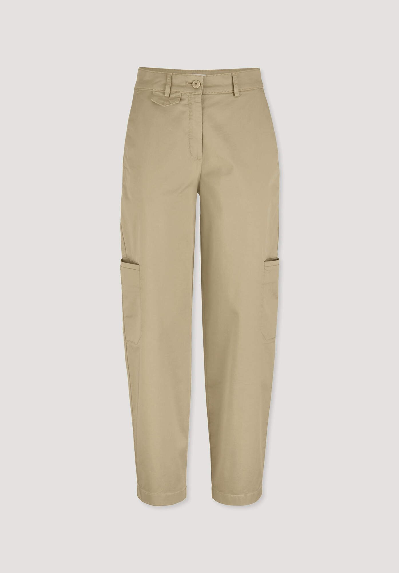 Hessnatur Stoffhose Soft Utilty Cargo Relaxed aus Bio-Baumwolle (1-tlg)
