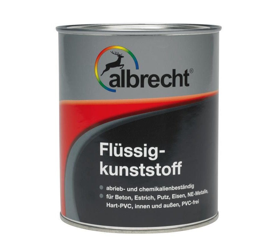 Albrecht Acryl-Flüssigkunststoff Albrecht Flüssigkunststoff 750 ml RAL 7001