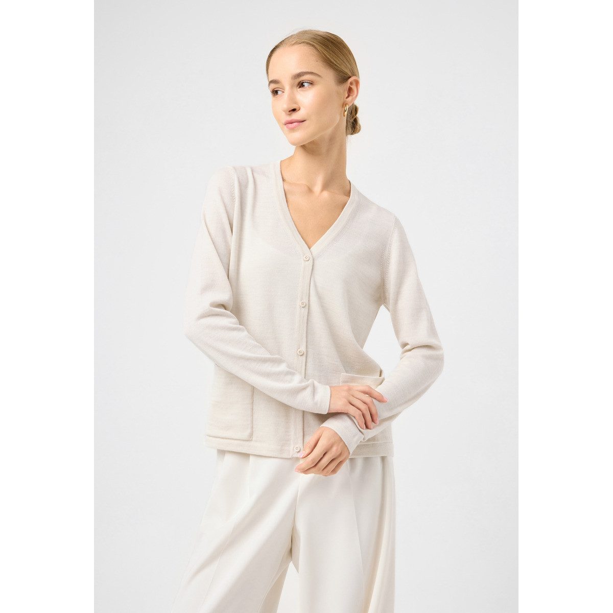 MAERZ Muenchen Strickjacke 201400 Damen Sweatjacke, Feinstrickjacke, Grobst günstig online kaufen