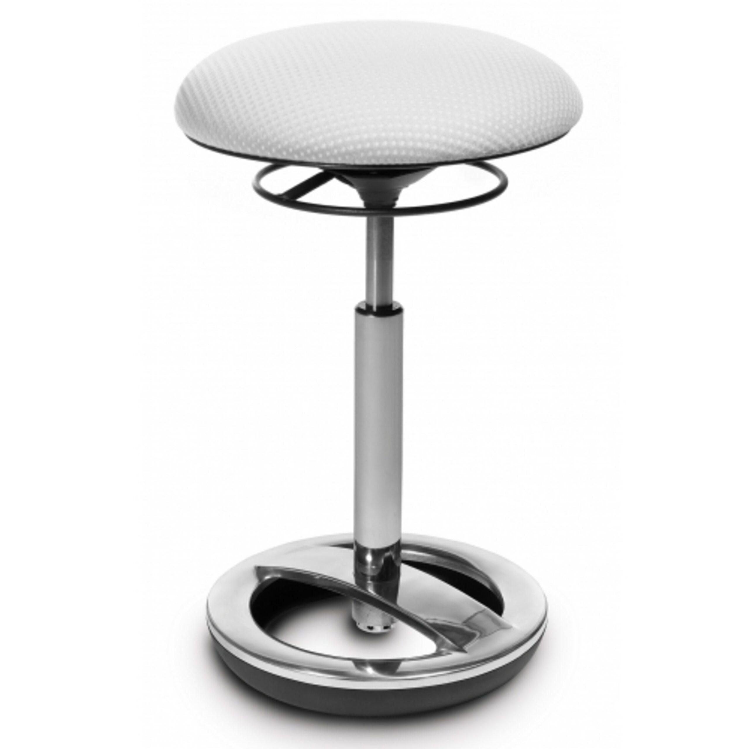 TOPSTAR Stehhilfe SITNESS HIGH BOB Arbeitshocker Stoff Höhe 70.0 cm, Ergonomischer Hocker höhenverstellbar