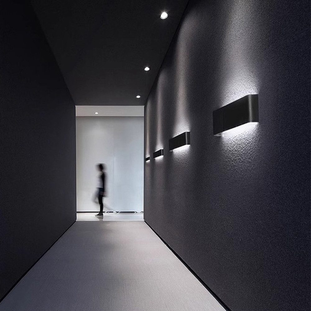 Jibenhome Wandleuchte LED Flurlampe Innen, 12W günstig online kaufen