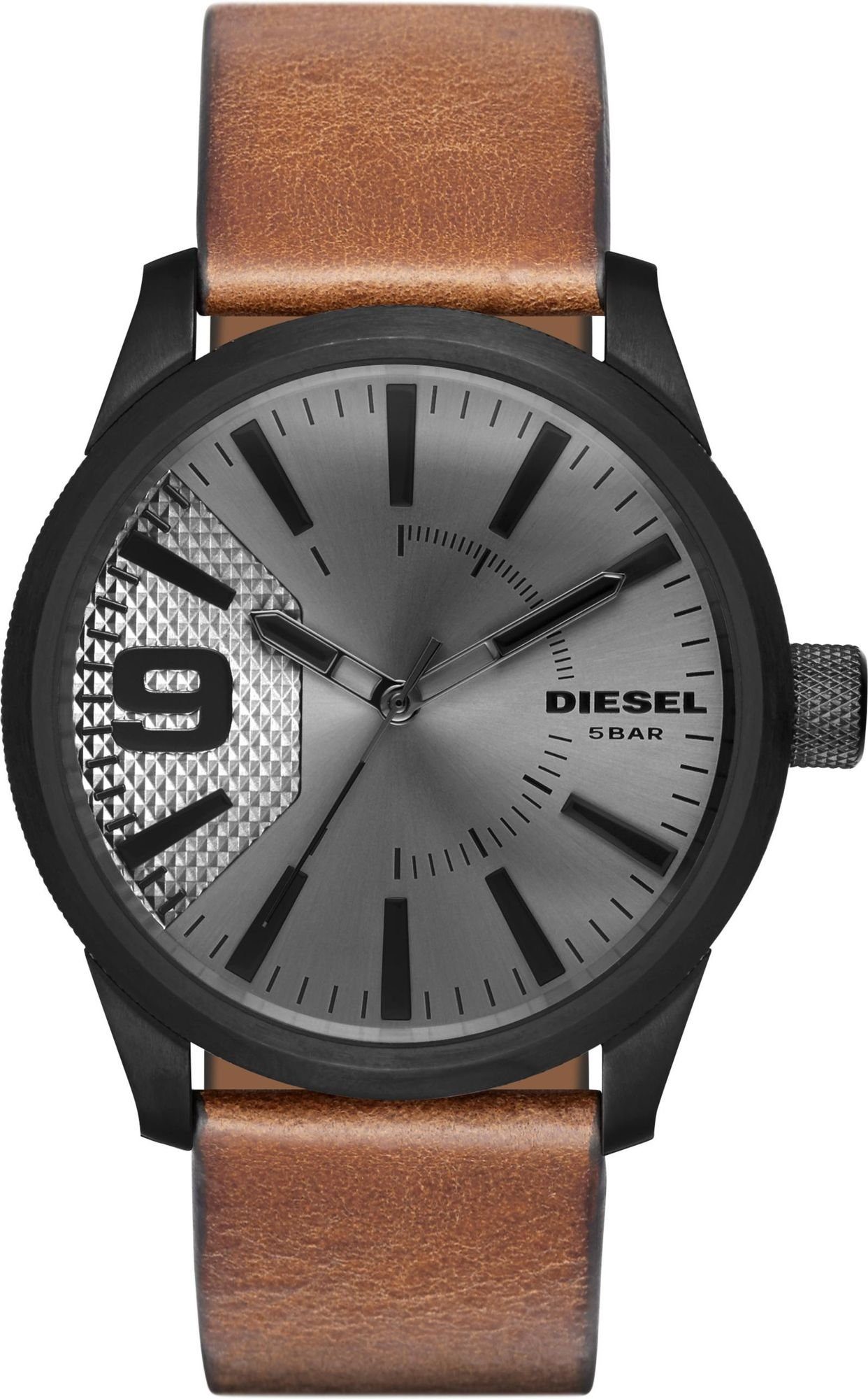 Herren Uhren Diesel Quarzuhr DIESEL RASP DZ1764 Herrenarmbanduhr Design Highlight, Design Highlight